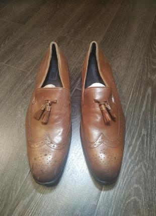 Кожаные мужские туфли, лоферы asos4 фото