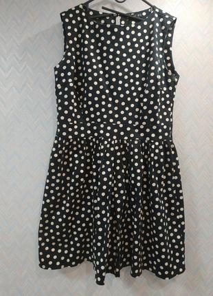 Платье в горошек