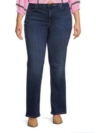 Классные прямые темно-синие джинсы бренда m&co 👖1 фото