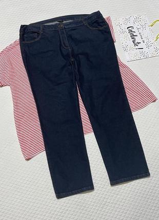Классные прямые темно-синие джинсы бренда m&co 👖3 фото