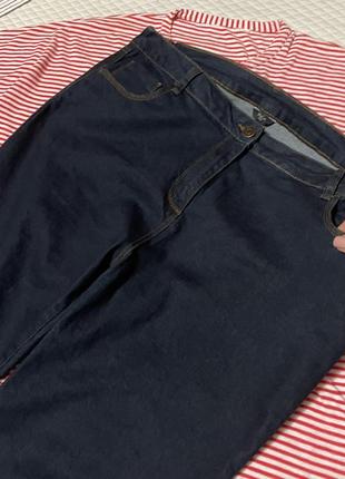 Класні прямі темно-сині джинси  бренду m&co 👖7 фото