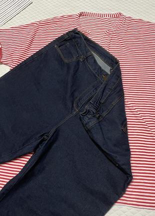 Класні прямі темно-сині джинси  бренду m&co 👖6 фото