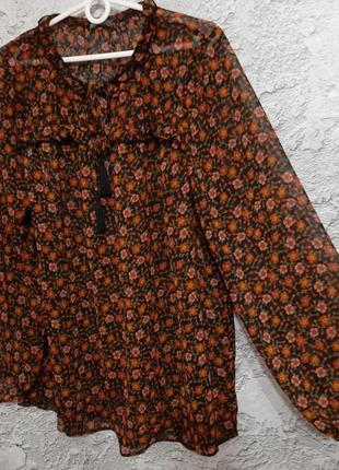 Шикарна блузочка великого розміру 22 від бренду papaya3 фото