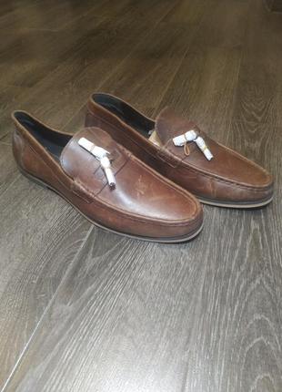 Кожаные мужские туфли, олферы asos2 фото