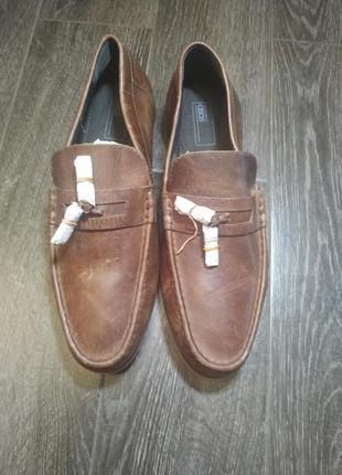 Кожаные мужские туфли, олферы asos4 фото