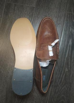 Кожаные мужские туфли, олферы asos8 фото