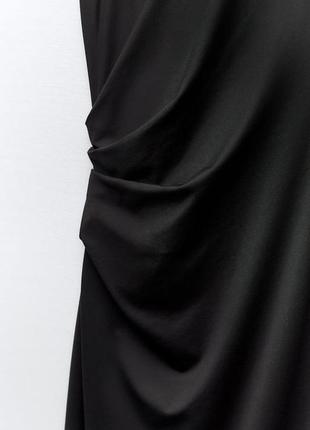 Облегающее платье с драпировкой сбоку 5039/632 zara5 фото