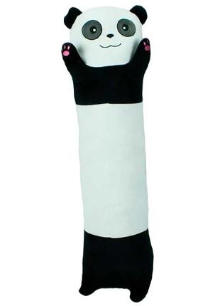 М`яка іграшка, подушка обнімашка панда, 85 см, копиця (00275-8)