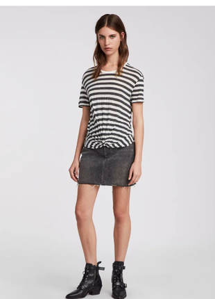 Футболка allsaints carme stripe2 фото