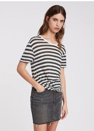 Футболка allsaints carme stripe1 фото