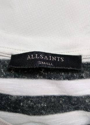 Футболка allsaints carme stripe4 фото