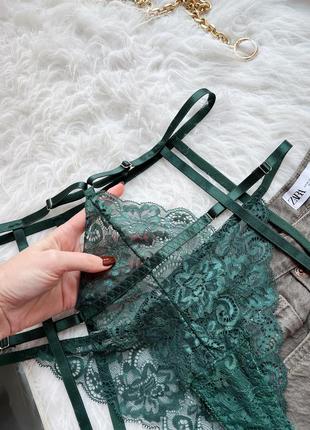 Портупея, кружевной пояс для чулок с трусиками