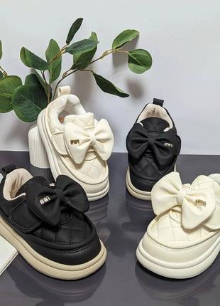 Стильные мокасины для девочки