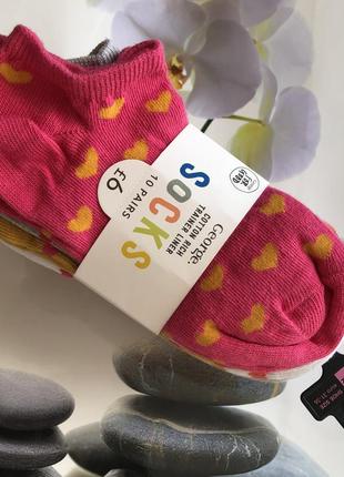 Шкарпетки носки george дитячі дівчатам1 фото