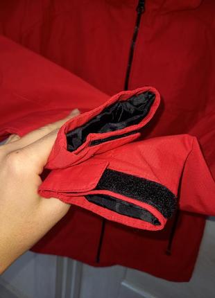 Червона вітровка вітрівка куртка дощовик на підкладці сітка легка демісезонна курточка next 7 років6 фото