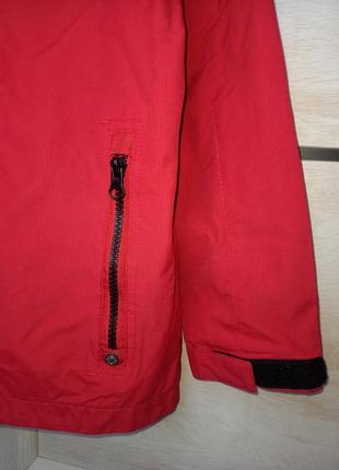 Червона вітровка вітрівка куртка дощовик на підкладці сітка легка демісезонна курточка next 7 років9 фото