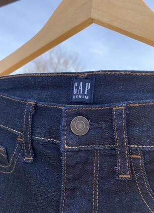 Нові жіночі джинси скінні у темно-синьому кольорі від gap (хс-с)4 фото