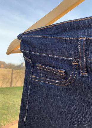 Нові жіночі джинси скінні у темно-синьому кольорі від gap (хс-с)5 фото