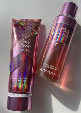 Набір velvet petals  candied victoria secret