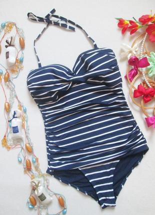 Суперовый слитный купальник в полоску ocean club 💝🌷💝