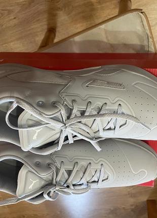 Кросівки puma fuse performance leather training shoes grey