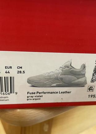 Кросівки puma fuse performance leather training shoes grey5 фото