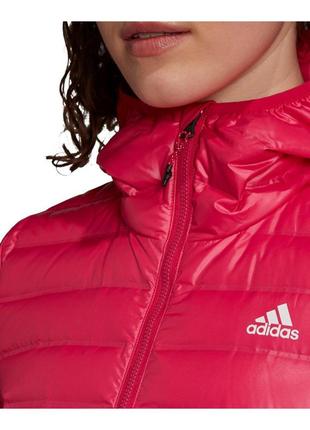 Куртка жіноча демісезонна adidas w varilite ho j xs bold pink (gk3433-xs)5 фото