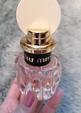 Miu miu l'eau rosee туалетна вода (орігінал) флакон 30 мл.3 фото