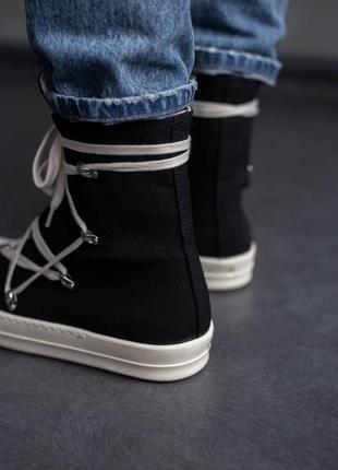 Женские кеды rick owens denim4 фото