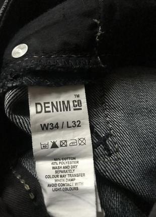 Шорты мужские denim co (w34,l32)  l новые3 фото