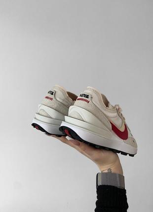 Кросівки nike Sonic one sneakers in off-white and red