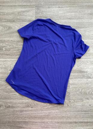 Стильная яркая фиолетовая футболка reebok speedwick 40/l5 фото