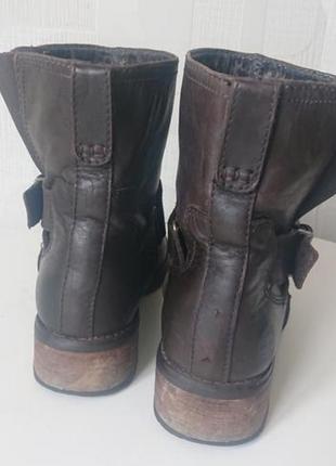 Оригинальные кожаные стильные ботинки timberland earthkeepers ankle4 фото