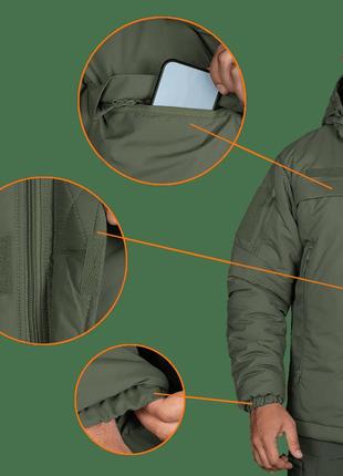 Куртка тактическая демисезонная мужская для силовых структур patrol system 3.0 олива (7304), xxl va-339 фото