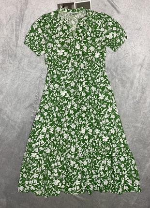 Next вискозное макси платье с цветочным принтом2 фото