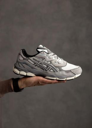 Мужские кроссовки asics gel-nyc grey