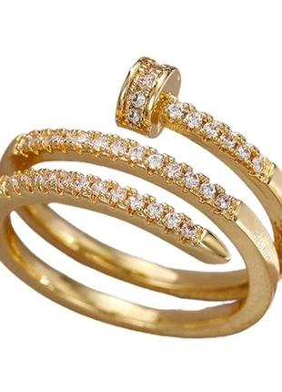 Кольцо cartier гвоздь