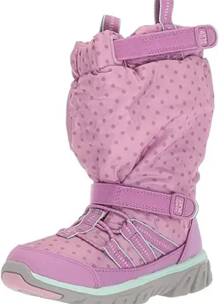 Сапоги stride rite, 34 евро, розовые распродажа!!