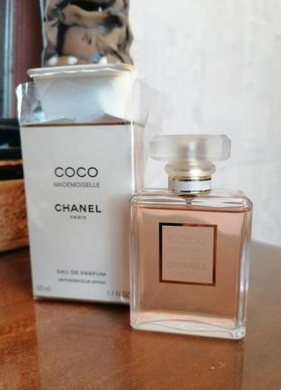 Chanel coco mademoiselle парфюмированная вода, 50 мл. оригинал!!!3 фото