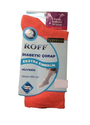 Женские носки для диабетиков roff 36-39, разные цвета6 фото