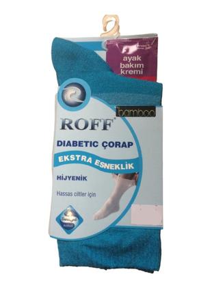 Женские носки для диабетиков roff 36-39, разные цвета3 фото