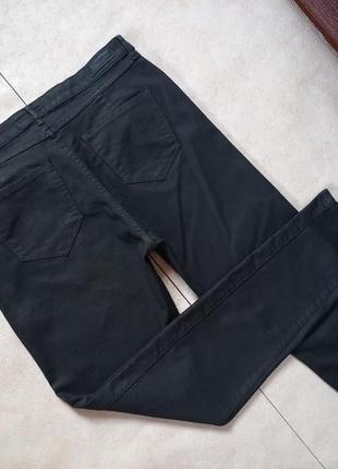 Брендовые джинсы скинни с пропиткой под кожу и высокой талией opus, 14 pазмер.2 фото