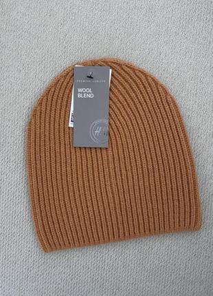 Шапка h&amp;m premium quality шерсть