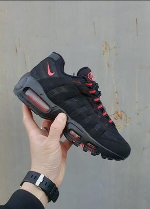 Nike air max 95 •black red•