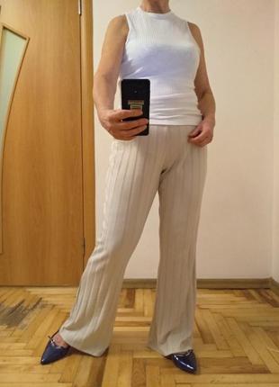 Стильные трикотажные штаны, размер 167 фото