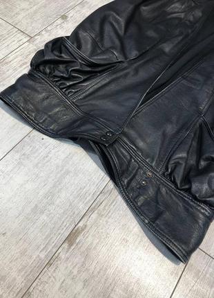 Кожаная жилетка real leather кожанка6 фото