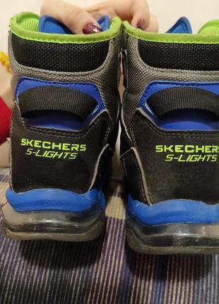 Ботинки детские skechers s-light3 фото