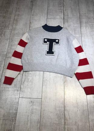 Крутой свитер  оверсайз tommy hilfiger