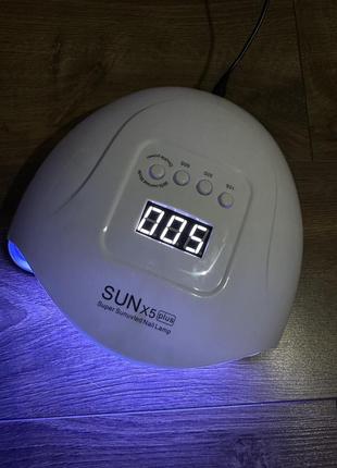 Uv led лампа sun x5 plus 54 вт для сушки геля и гель лак