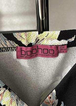 Легкий короткий комбинезон boohoo6 фото